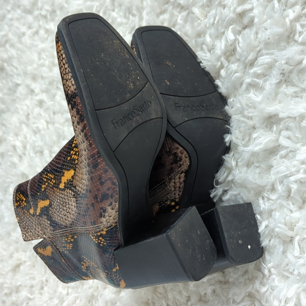 Franco Sarto Generous snake bootie - Picture 7 of 9